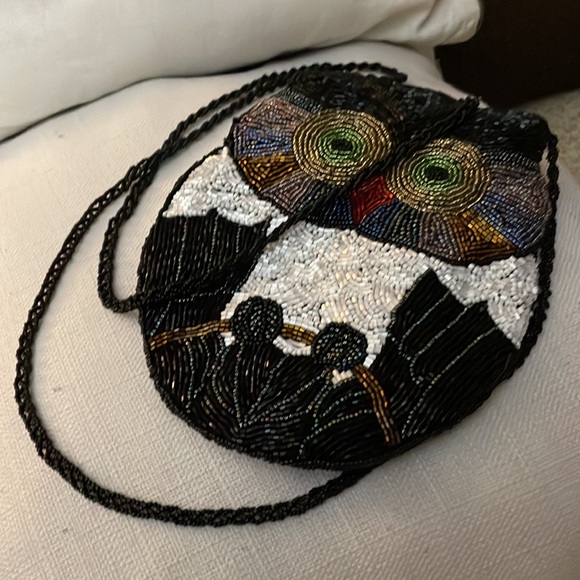 Beaded 🦉 Owl Bag - Picture 4 of 5
